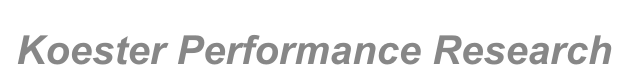 KPR - Koester Performance Research